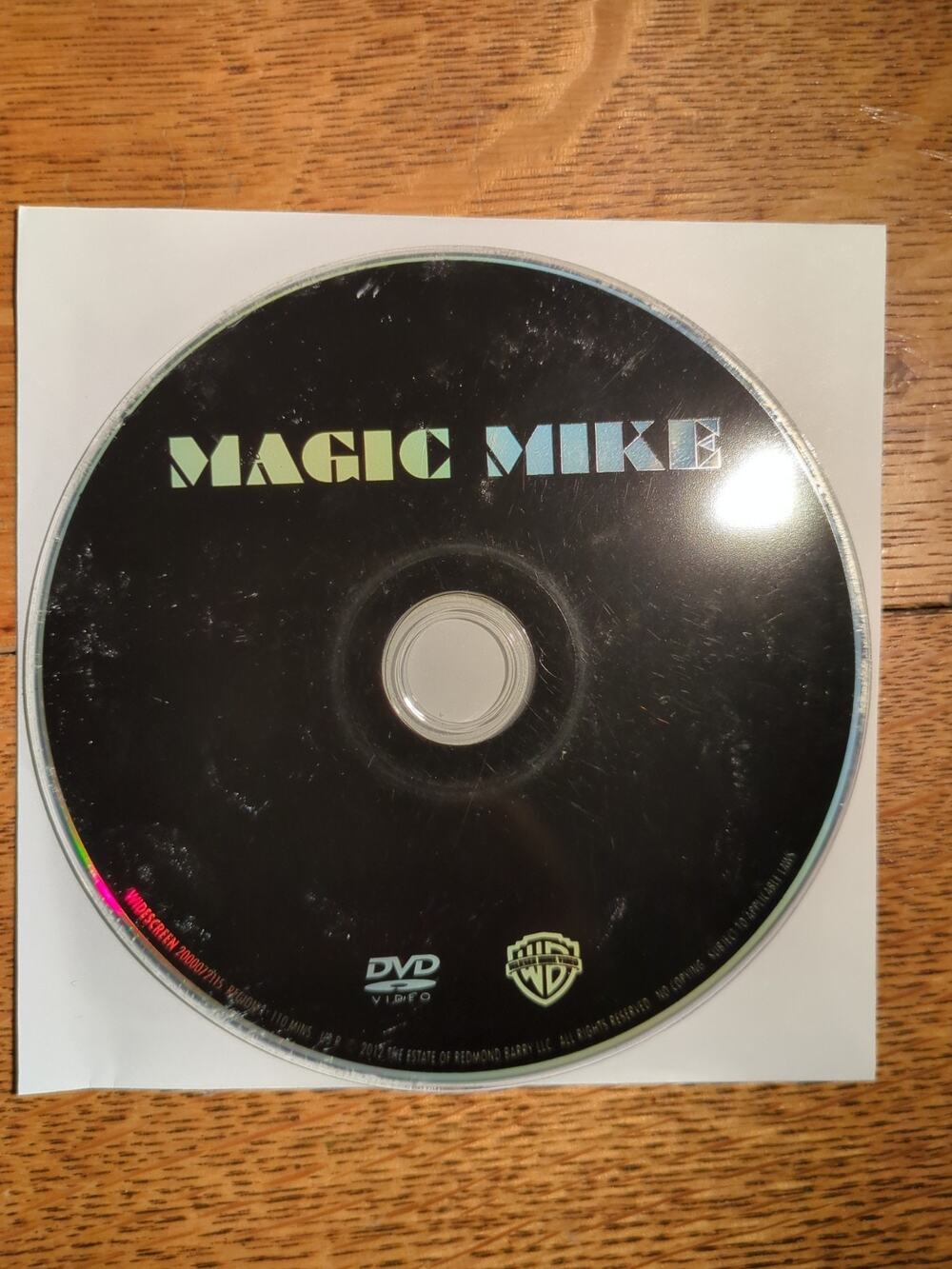 Magic Mike (DVD, 2012) Disc Only